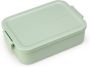 Brabantia Make & Take Lunchbox Medium Kunststof Jade Green - Thumbnail 2