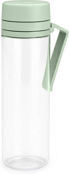 Brabantia Make & Take waterfles met zeef 0 5 liter jade green