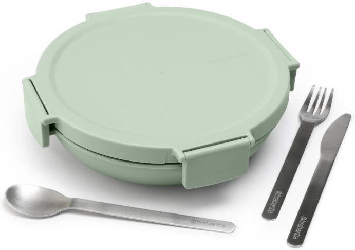 Brabantia Make Take lunchkom 1 liter kunststof jade green