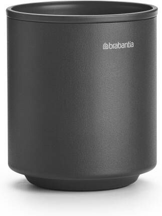 Brabantia tandenborstelhouder MindSet Mineral Infinite Grey (8.1x9.4 cm)