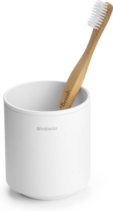 Brabantia tandenborstelhouder MindSet Mineral Fresh White (8.1x9.4 cm)