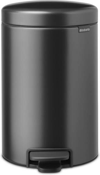 Brabantia newicon pedaalemmer 12 liter confident grey