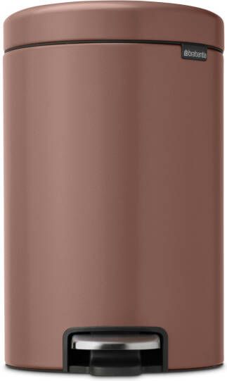 Brabantia newlcon pedaalemmer 12 liter satin taupe