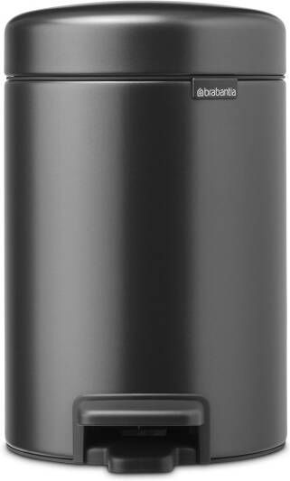 Brabantia Pedaalemmer 3l Newicon Staal Confident Grey