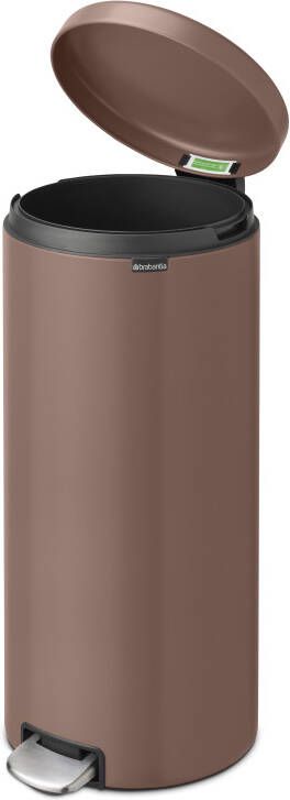 Brabantia pedaalemmer 30 liter satin taupe