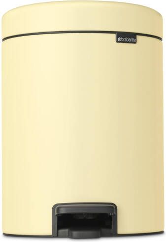 Brabantia NewIcon Prullenbak 5 liter Mellow Yellow