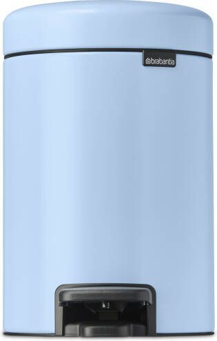 Brabantia NewIcon pedaalemmer 3 liter met kunststof binnenemmer Dreamy Blue - Foto 2