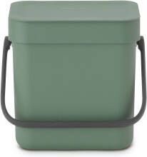 Brabantia Sort & Go afvalbakje 3 liter fir green