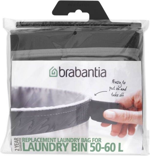 Brabantia waszak voor wasboxen 50-50 liter grey - Foto 2