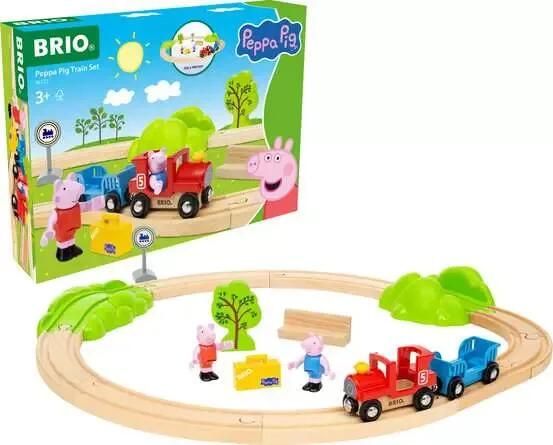 Ravensburger BRIO World Peppa Pig Train Set
