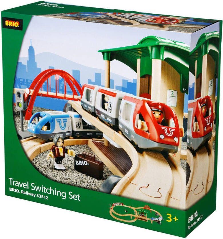 Ravensburger BRIO World Treinset met perron 33512 - Foto 2