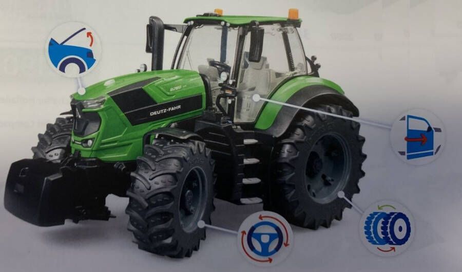 Bruder Deutz 8280TTV trekker