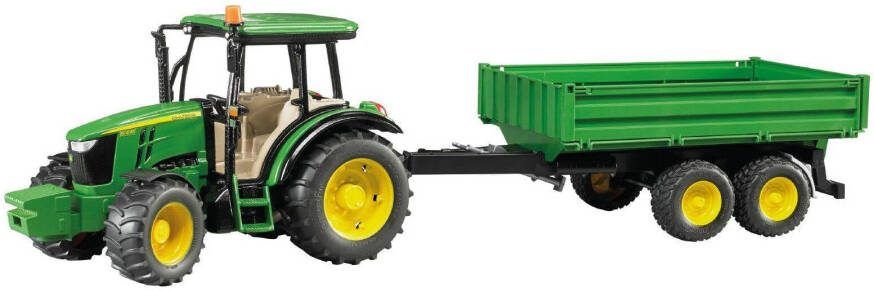 Bruder Tractor with Trailer John Deere 5115M (BR2108) - Foto 2