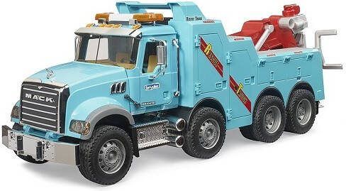 Bruder MACK Granite sleepwagen met licht en geluid