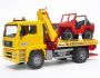 Bruder MAN TGA sleepdienst met Jeep 1:16 Vrachtwagens & auto's - Thumbnail 2