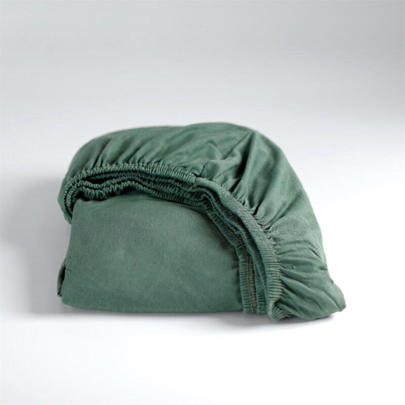 Cinderella Hoeslaken Tot 25 cm matrashoogte Jersey 180X220 & 200 200 cm- Groen - Foto 3