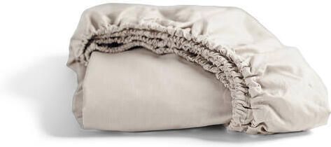Coppens Cinderella hoeslaken standaard katoen 140x200 light sand tot 25 cm - Foto 2