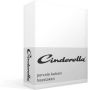 Cinderella Weekend Hoeslaken Geschikt voor Boxspring Katoen 180x210 cm tot 25 cm Wit - Thumbnail 7