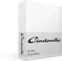 Cinderella Hoeslaken Geschikt voor Boxspring Jersey 80 90x220 of 100x200 cm tot 25 cm Wit - Thumbnail 4