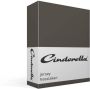 Cinderella Hoeslaken Flanel Geschikt voor Boxspring 2 Persoons 180 x 200 210 cm tot 30 cm Antraciet - Thumbnail 3