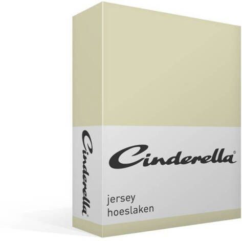 Cinderella hoeslaken jersey 80 90x200 ivory