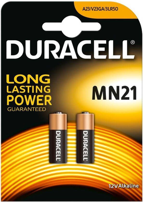 Duracell Specialty Alkaline MN21-batterij 12V 2 stuks