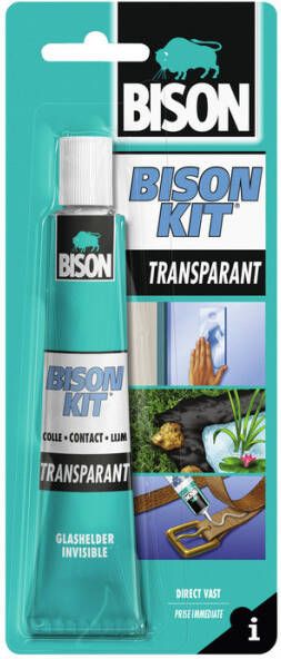 Coppens Bison Kit Transparant 50ml tube kaart