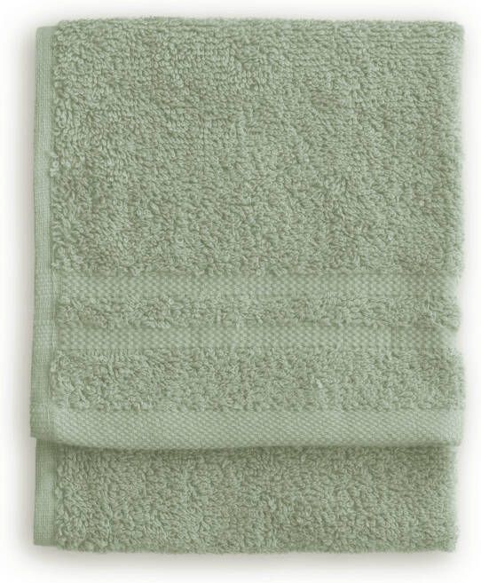 Coppens Byrklund gastendoek bath basics jade 30x50 cm set van 2