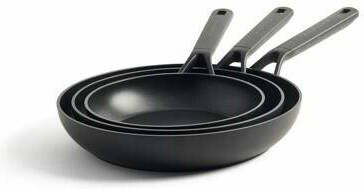 Coppens Classic Forged aluminium ceramic koekenpannenset 20 24 28cm