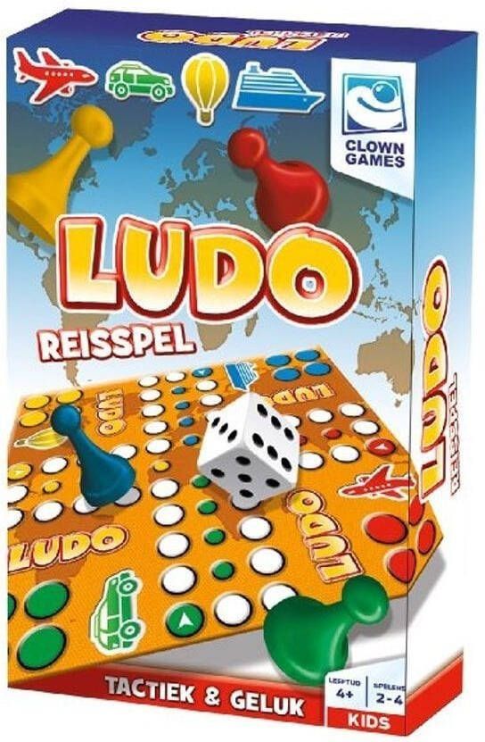 Coppens Clown Ludo reisspel