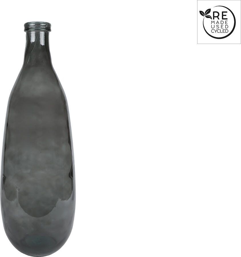 Coppens 3R Vaas Montana L helder grijs glas 25x25x75cm