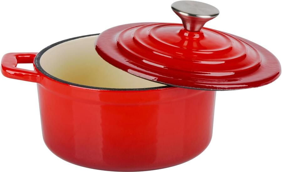 Coppens ALPINA Casserole rood 14cm