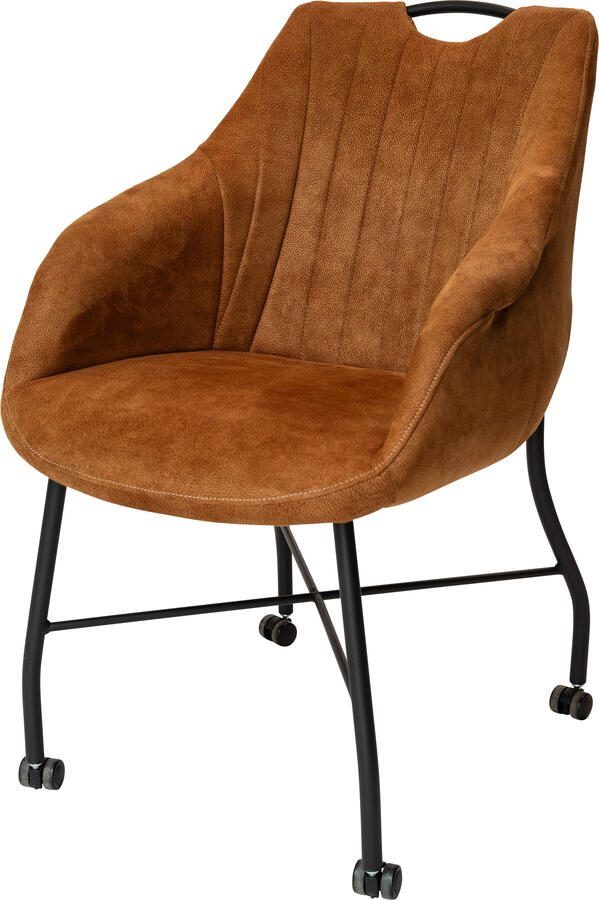 Coppens Armstoel Metric cognac