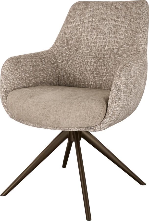 Coppens Armstoel Sky Combi natural brown