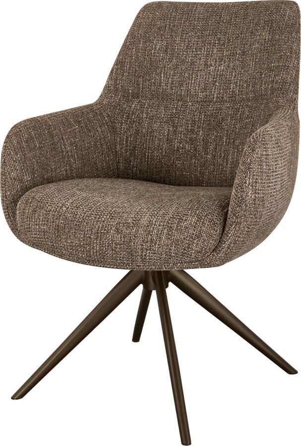 Coppens Armstoel Sky Uni liver brown