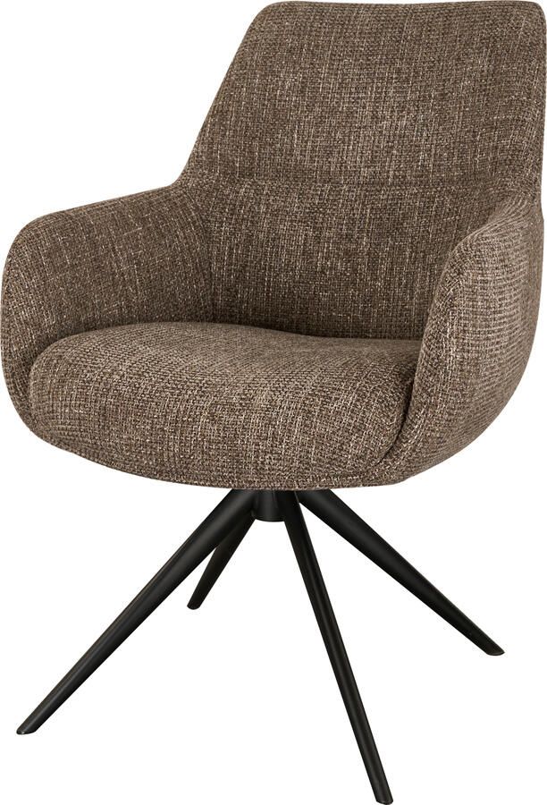 Coppens Armstoel Sky Uni liver zwart