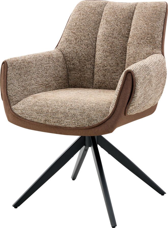 Coppens Armstoel Twist taupe