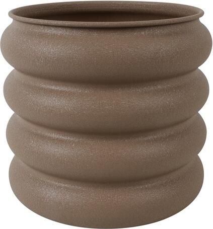 Coppens Bloempot Rings L bruin
