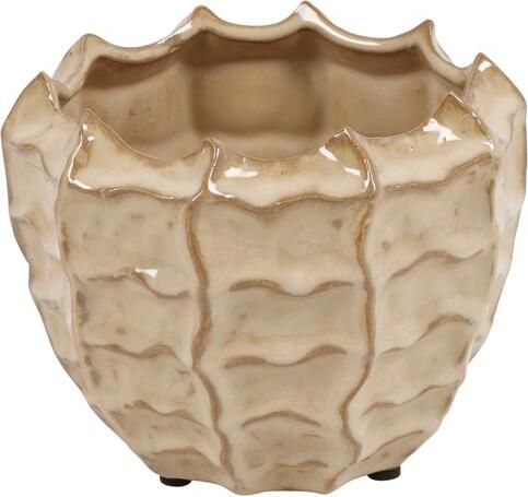 Coppens Bloempot rond Eloise M creme