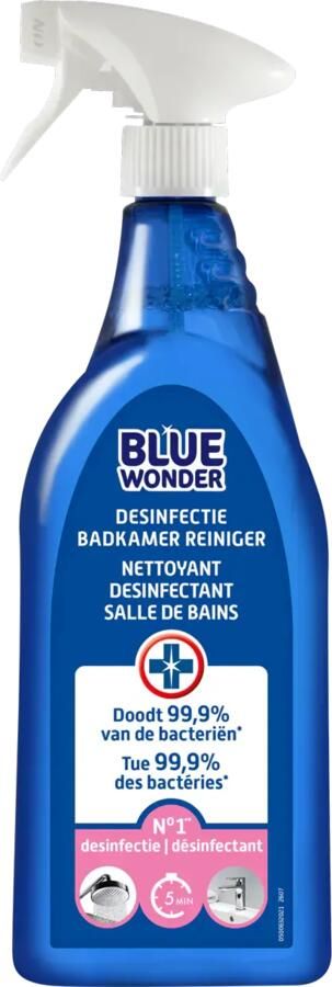 Coppens Blue Wonder desinfectie badkamer reiniger 0.75L