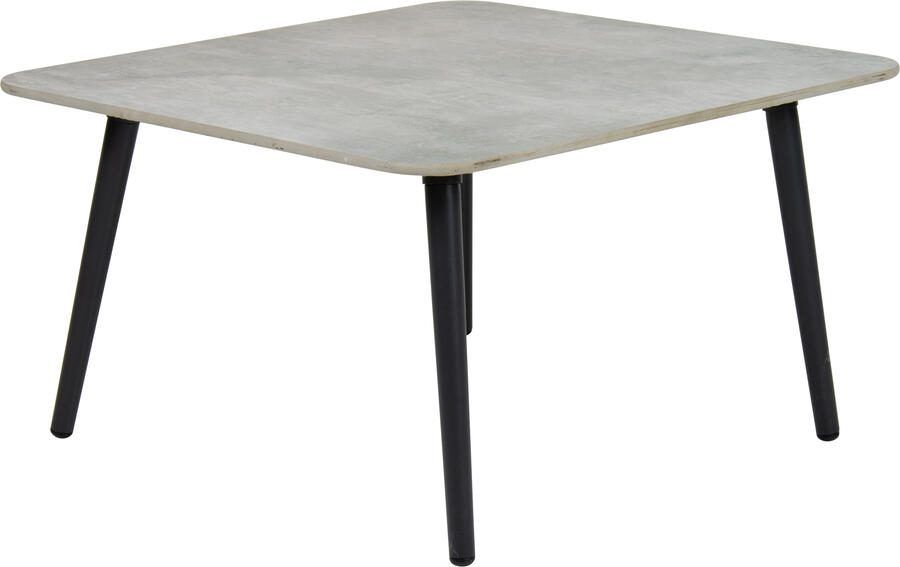 Qopps Brasilia bijzettafel 70 x 70 antraciet