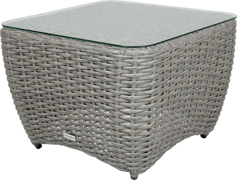 Qopps Casablanca Hollywood bijzet tafel cloudy grey