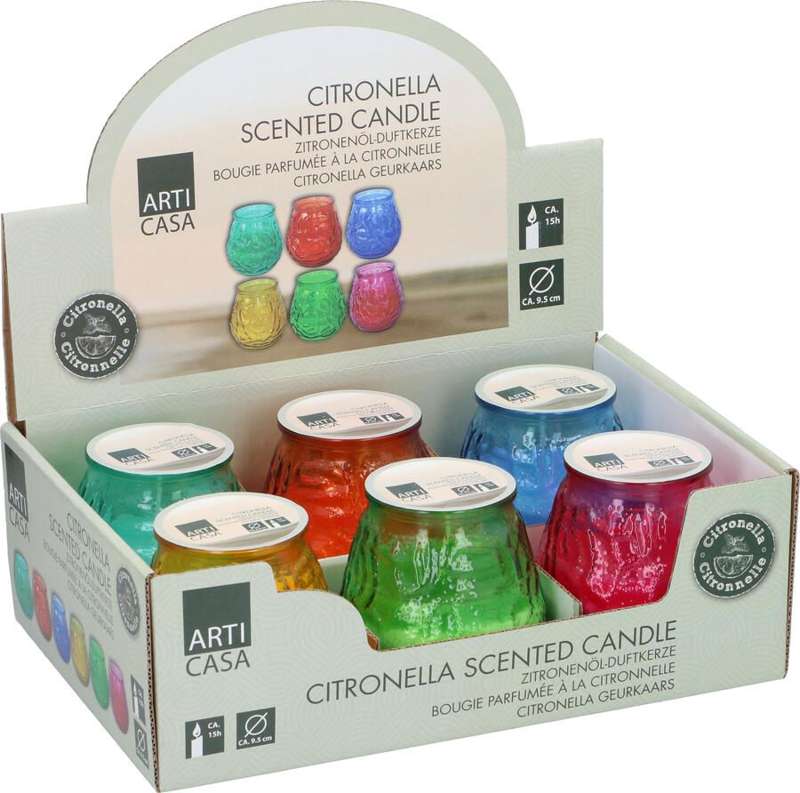 Coppens Citronella kaars in glas