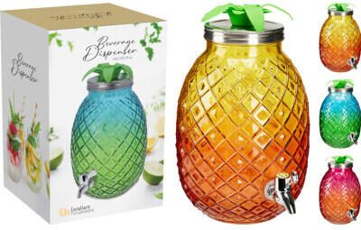 Coppens Drankdispenser glas 4 5 liter 3ass
