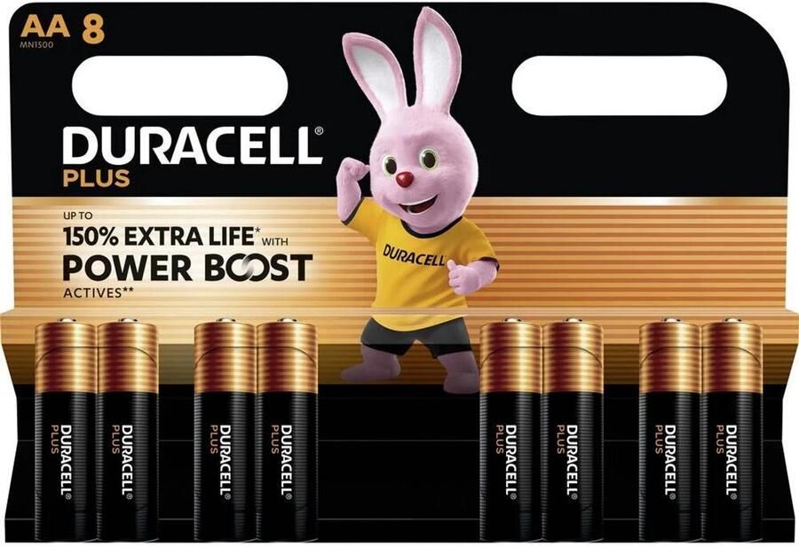 Coppens Duracell Batterij r06 aa 8pcs