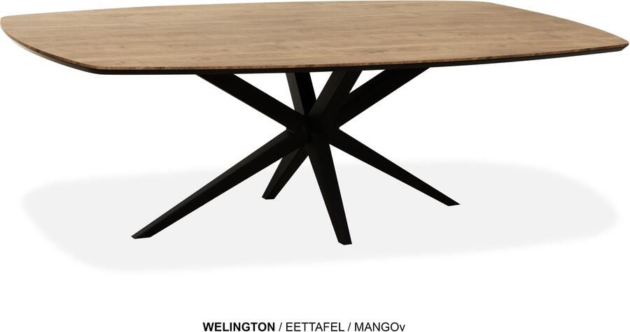 Coppens Eetkamertafel Wellington deens ovaal