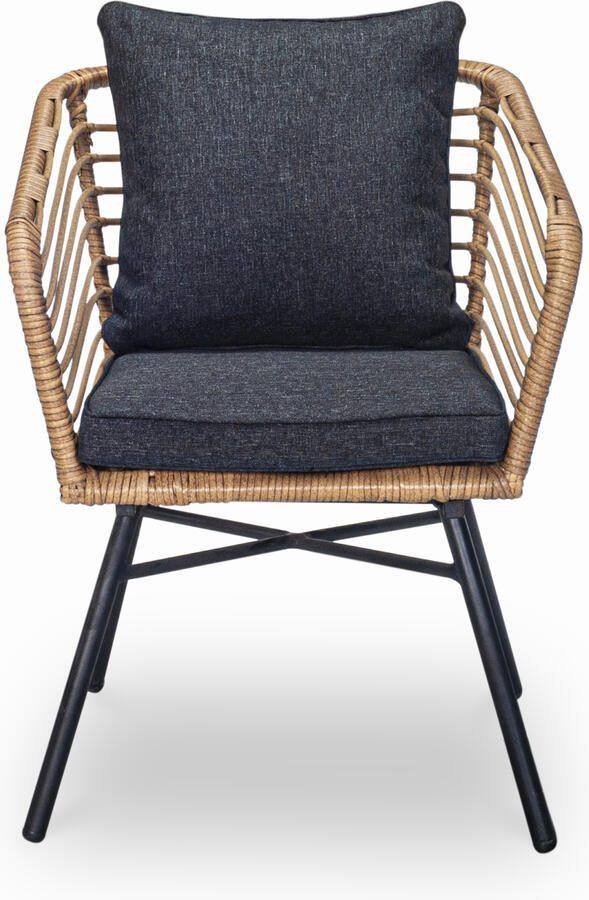 Coppens Forester dining tuinstoel bamboo naterel look