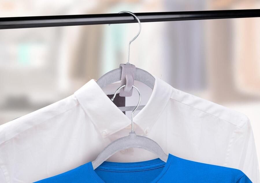 Coppens Kleerhangers verbinder fluweel