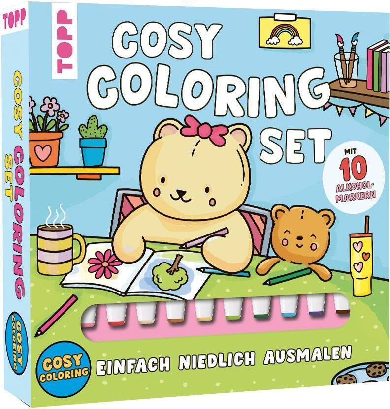 Coppens Kleurboek Cosy gewoon schattige kleurset