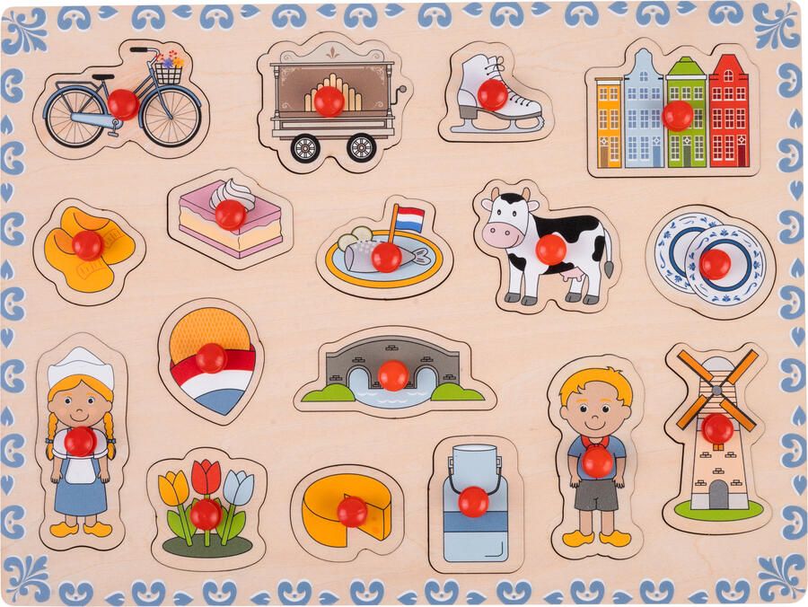 Coppens Knoppuzzel Holland puzzel klein